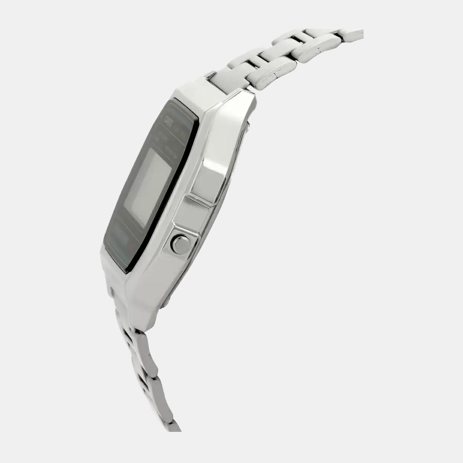 Casio Unisex Rectangular Grey watch