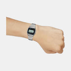 Casio Rectangular Quartz Digital Unisex watch