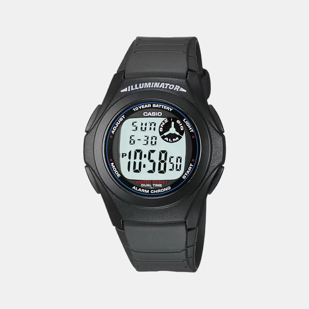 Casio Round Black Digital watch