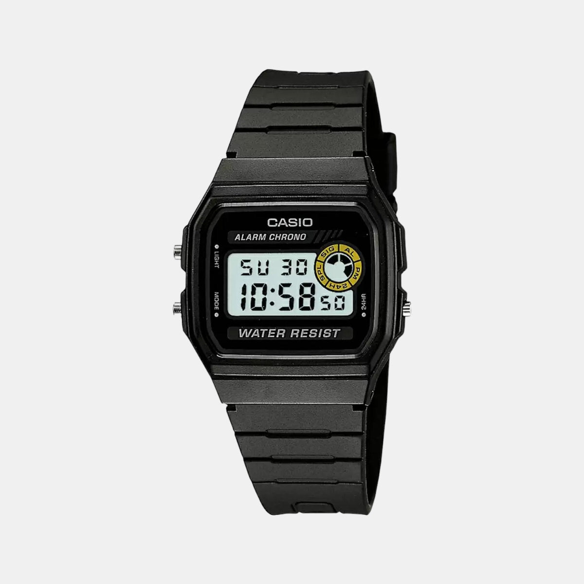 Casio Rectangular Grey Digital watch