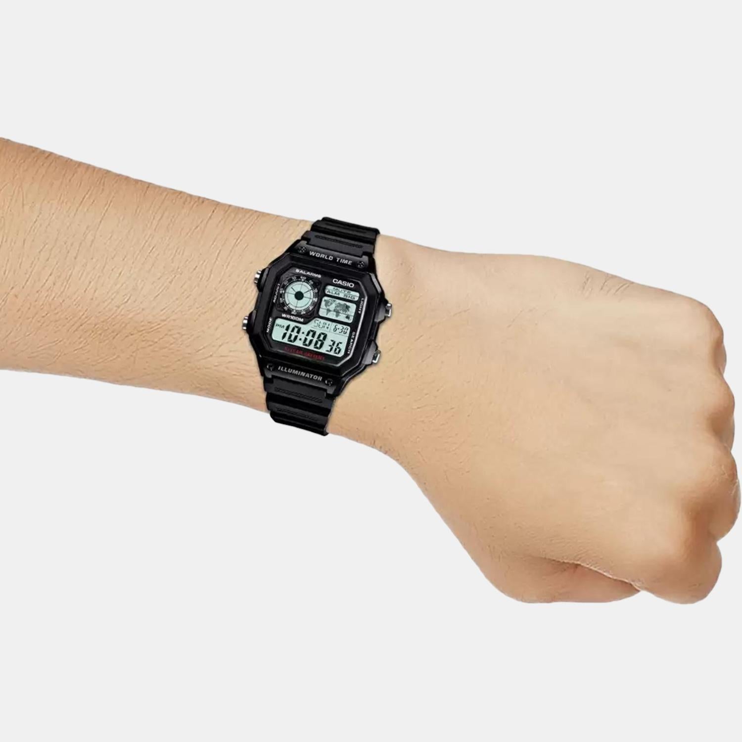 Casio 45 mm Black Quartz watch