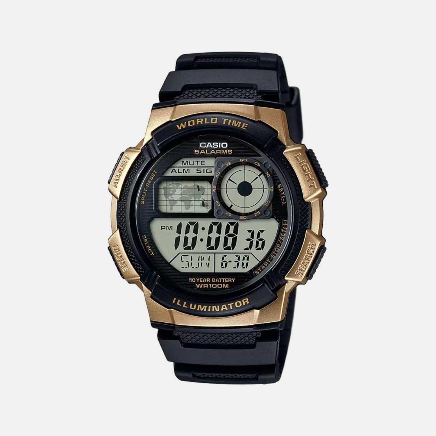 Casio Square Black Digital watch