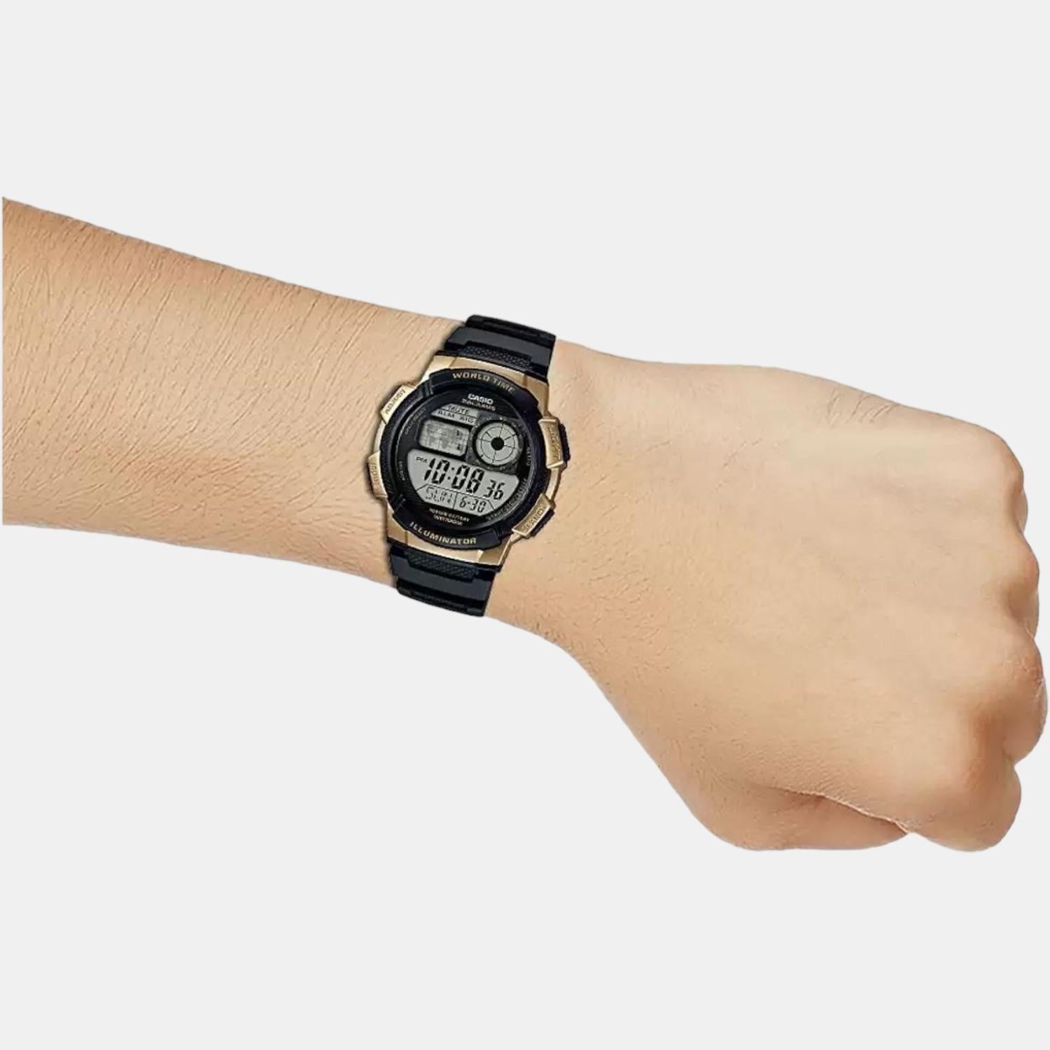 Casio Resin Black watch