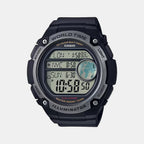 Casio Round Black Digital watch