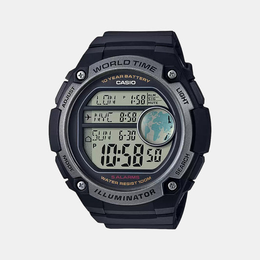 Youth Male Digital Resin Watch D135