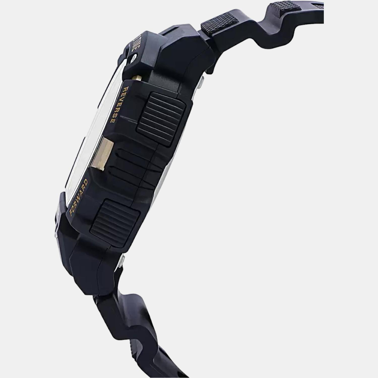 Casio Men Round Black watch