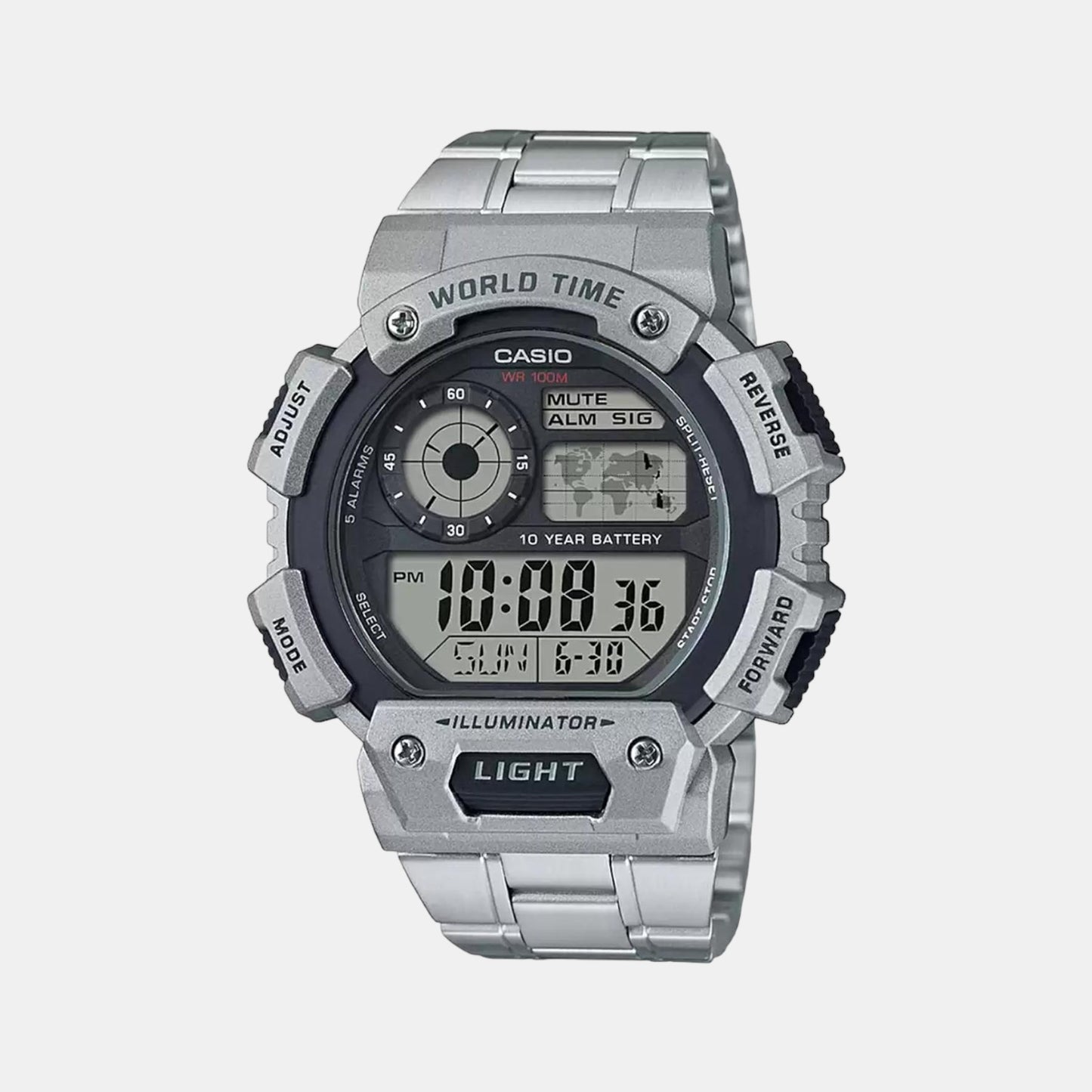 Youth Male Digital Resin Watch D153