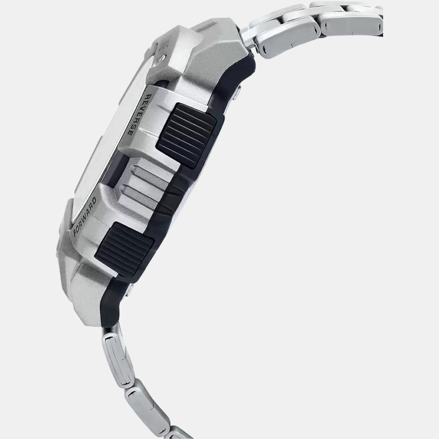 Casio Men Round Black watch