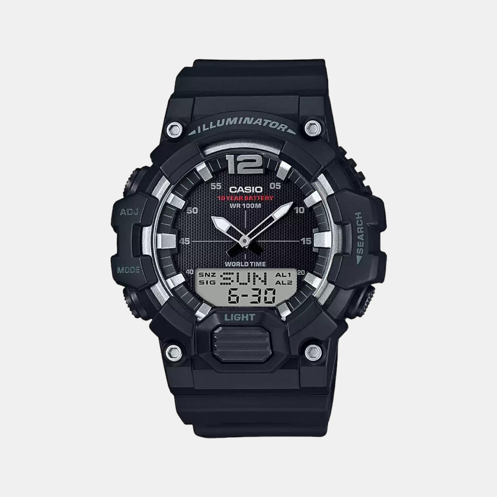 Casio Round Black Analog-Digital watch