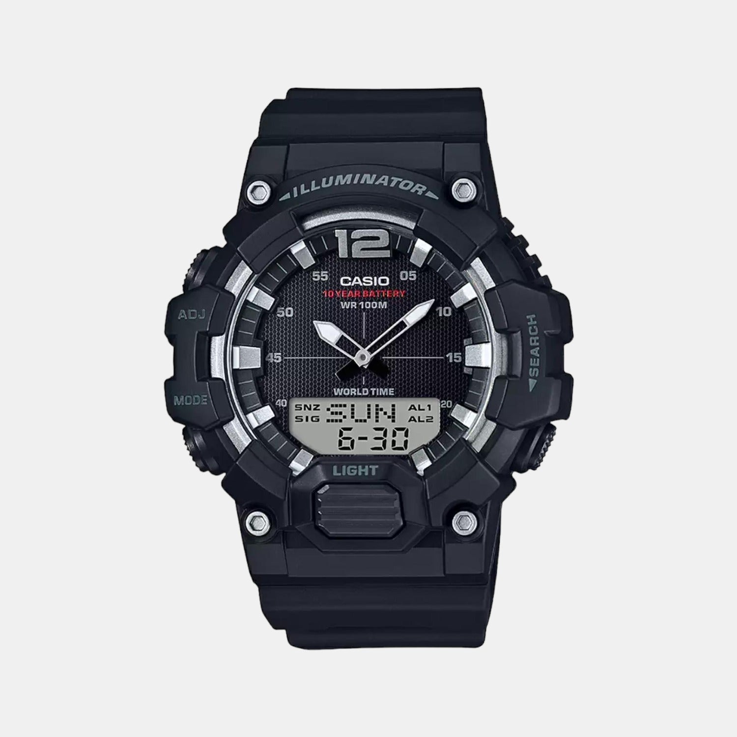 Casio Round Black Analog-Digital watch