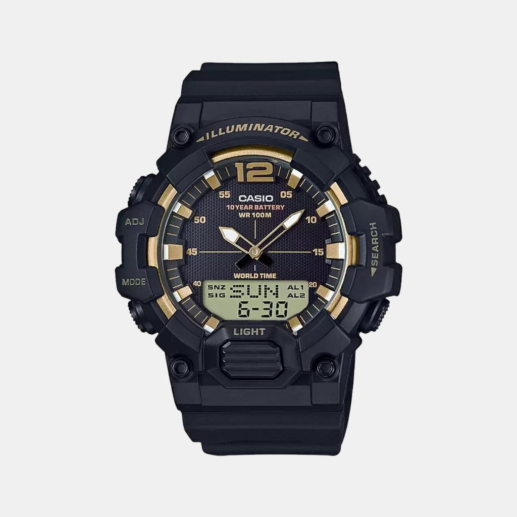 Casio Round Black Digital watch