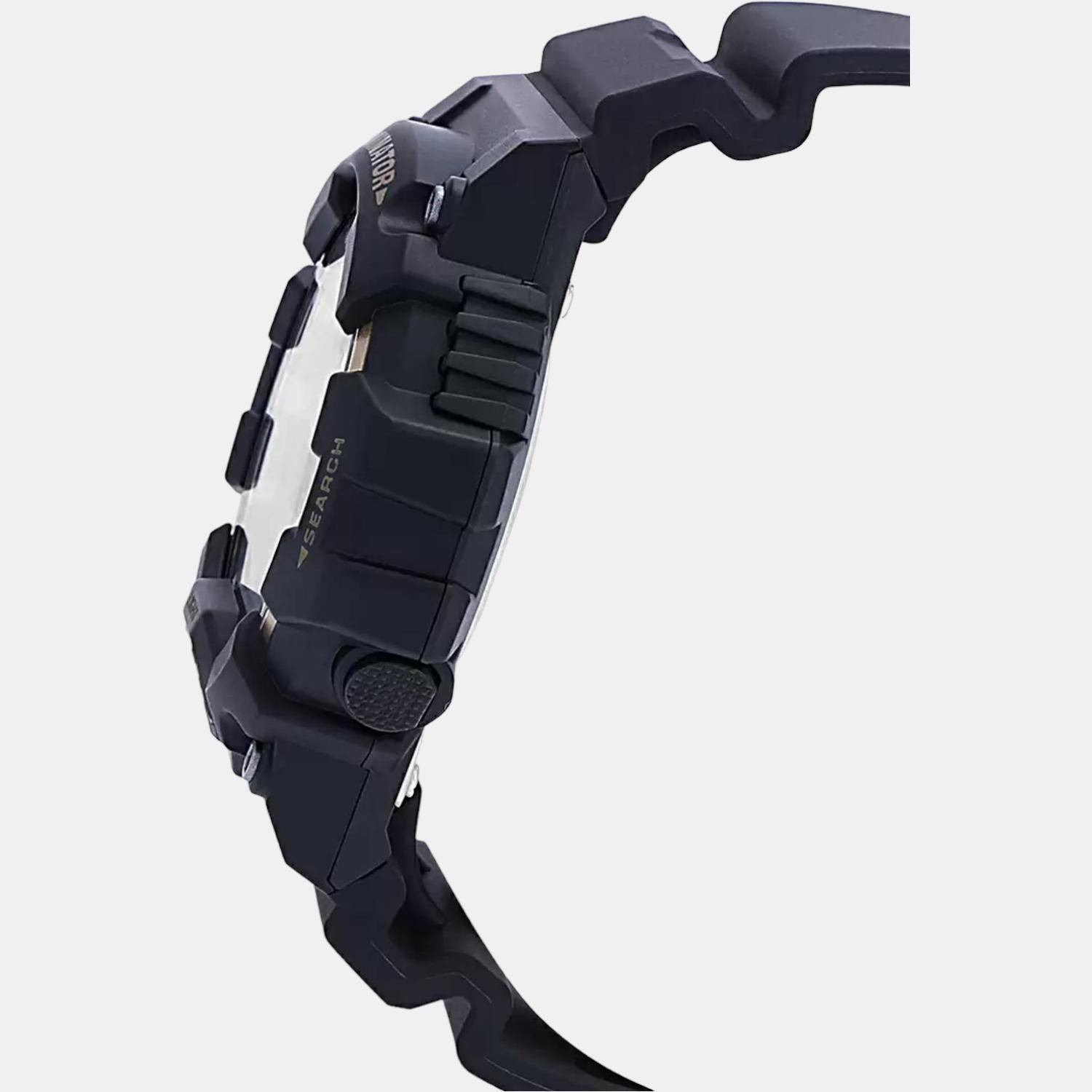 Casio Men Round Black watch