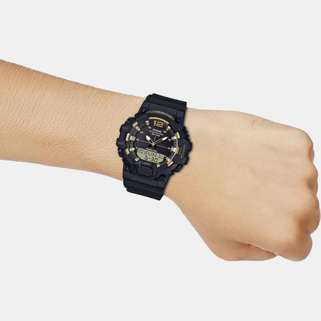 Casio Round Quartz Digital Men watch