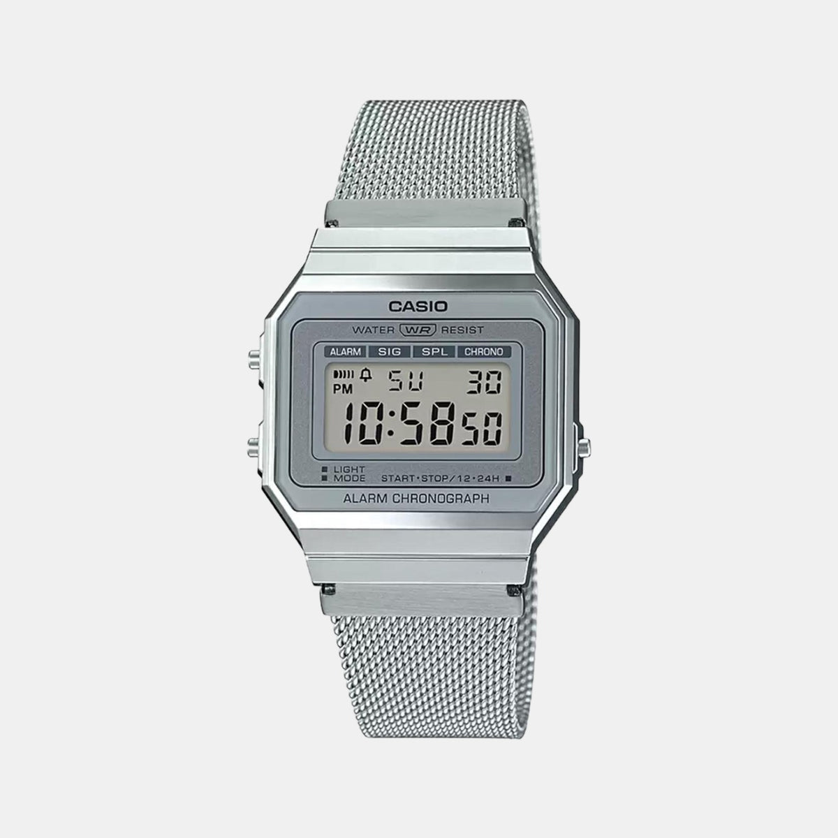 Vintage Female Digital Stainless Steel Watch D170