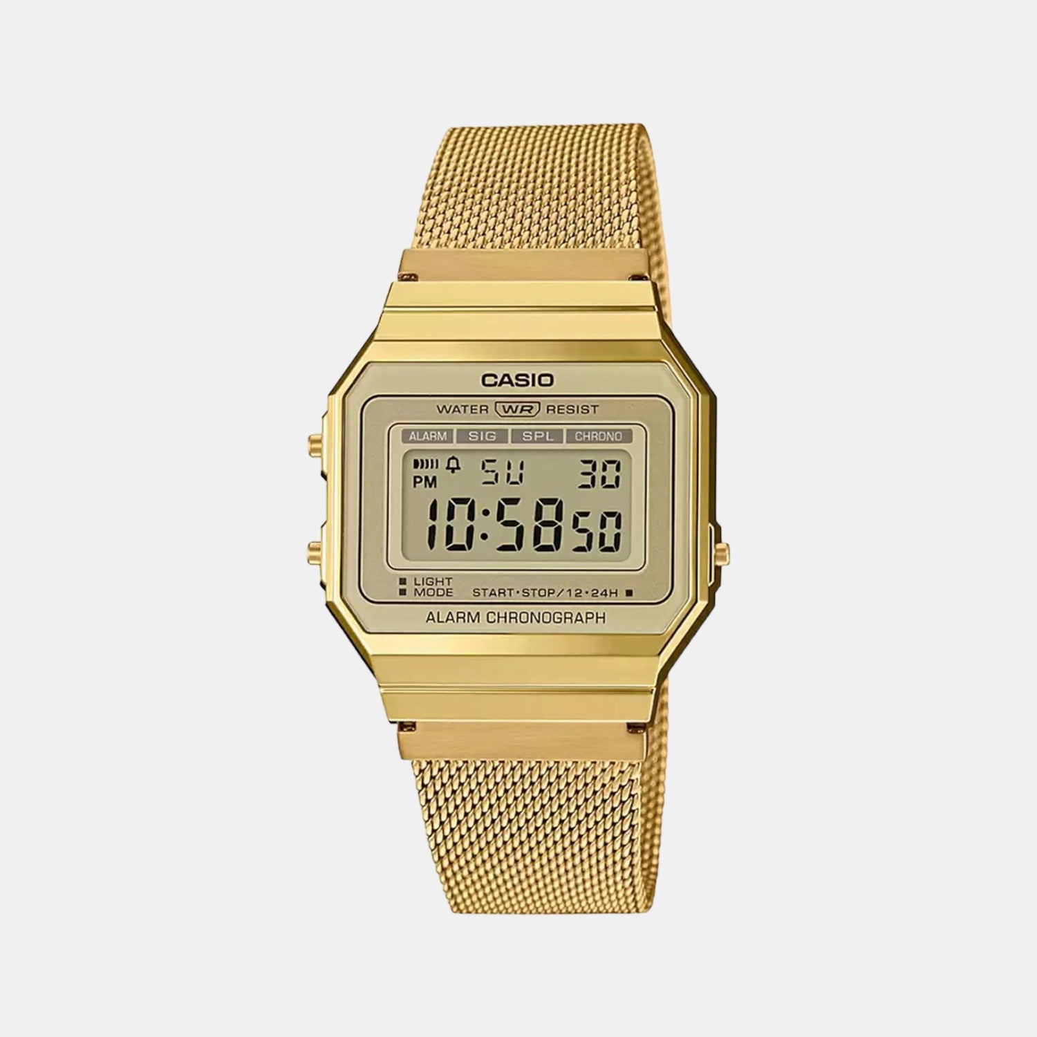 Casio Square Gold Digital watch