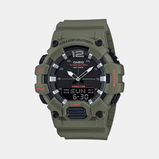 Youth Male Analog-Digital Resin Watch D178