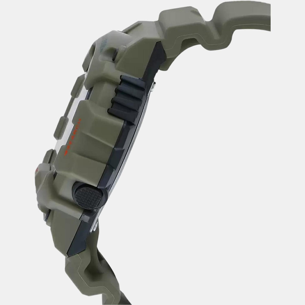 Casio Men Round Black watch