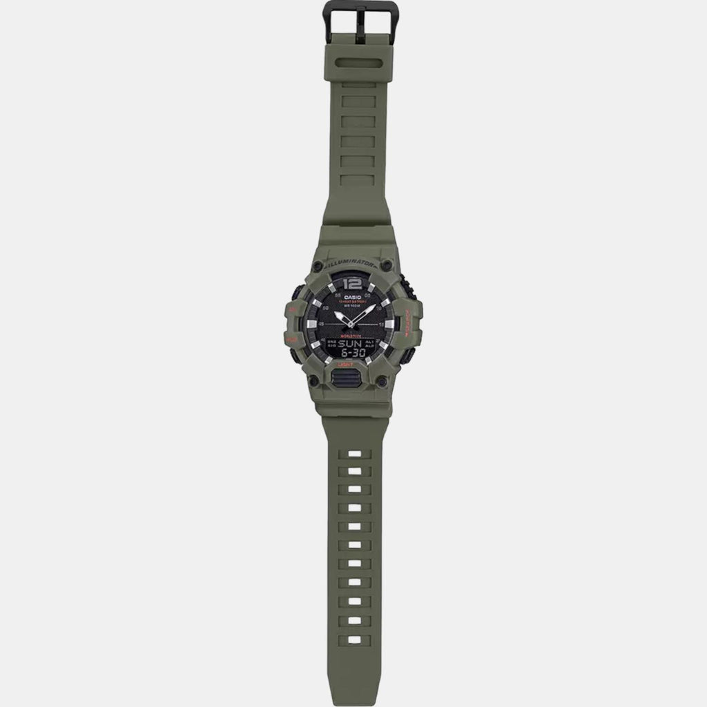 Casio 49 mm Green Quartz watch