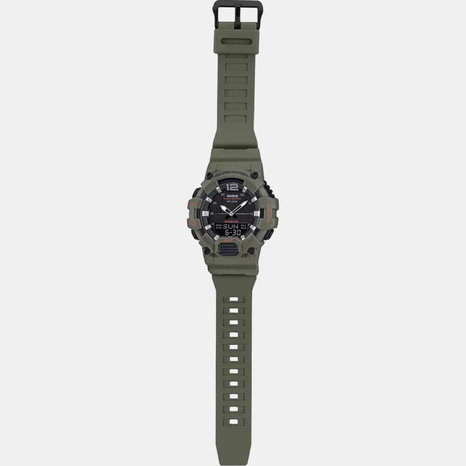 Casio 49 mm Green Quartz watch