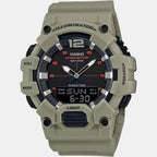 Casio Men Round Black watch