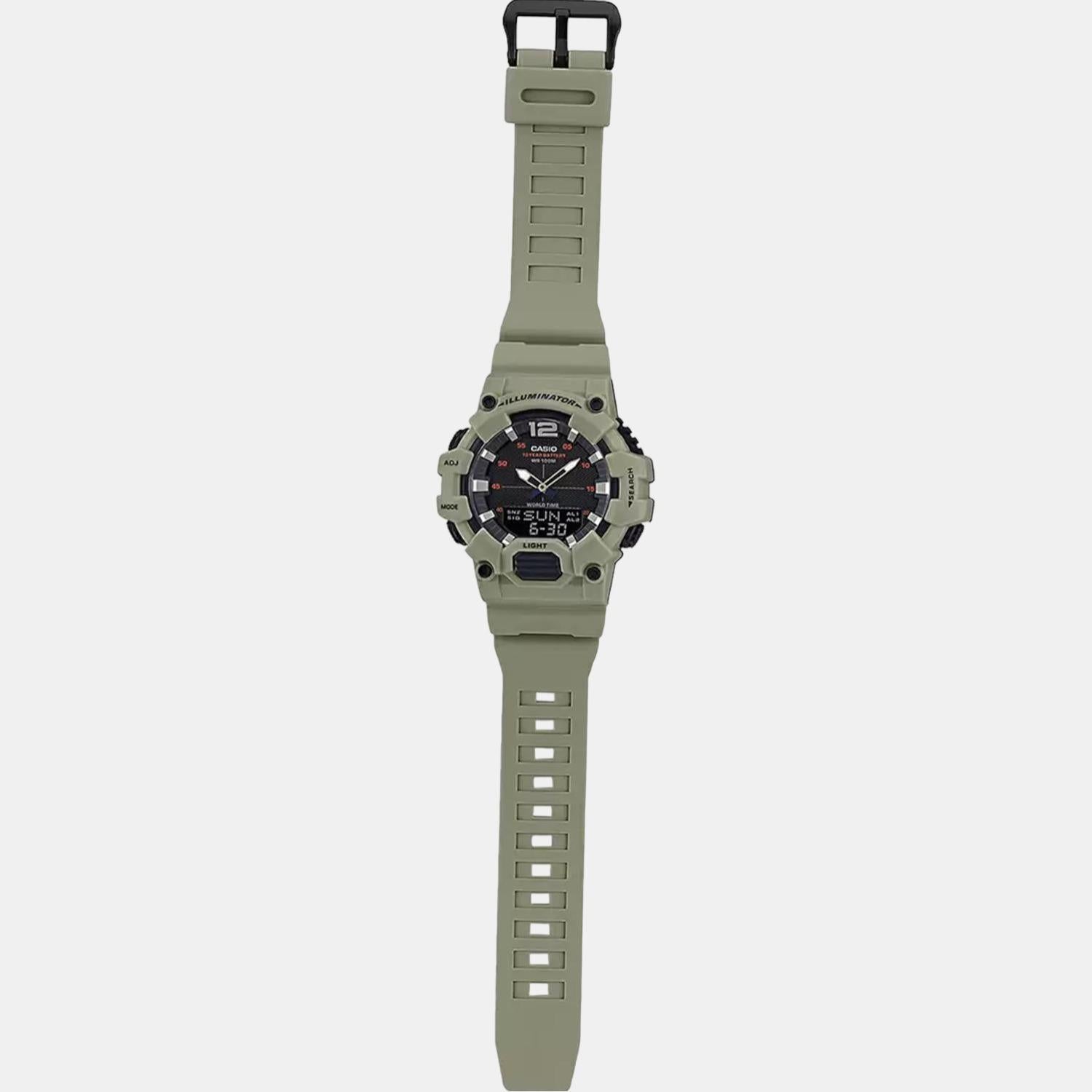 Casio 49 mm Green Quartz watch