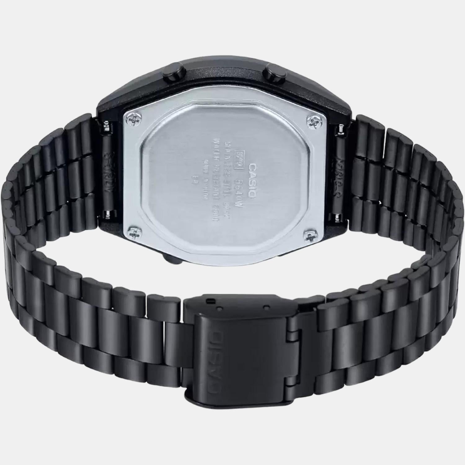 Casio Stainless Steel Black watch