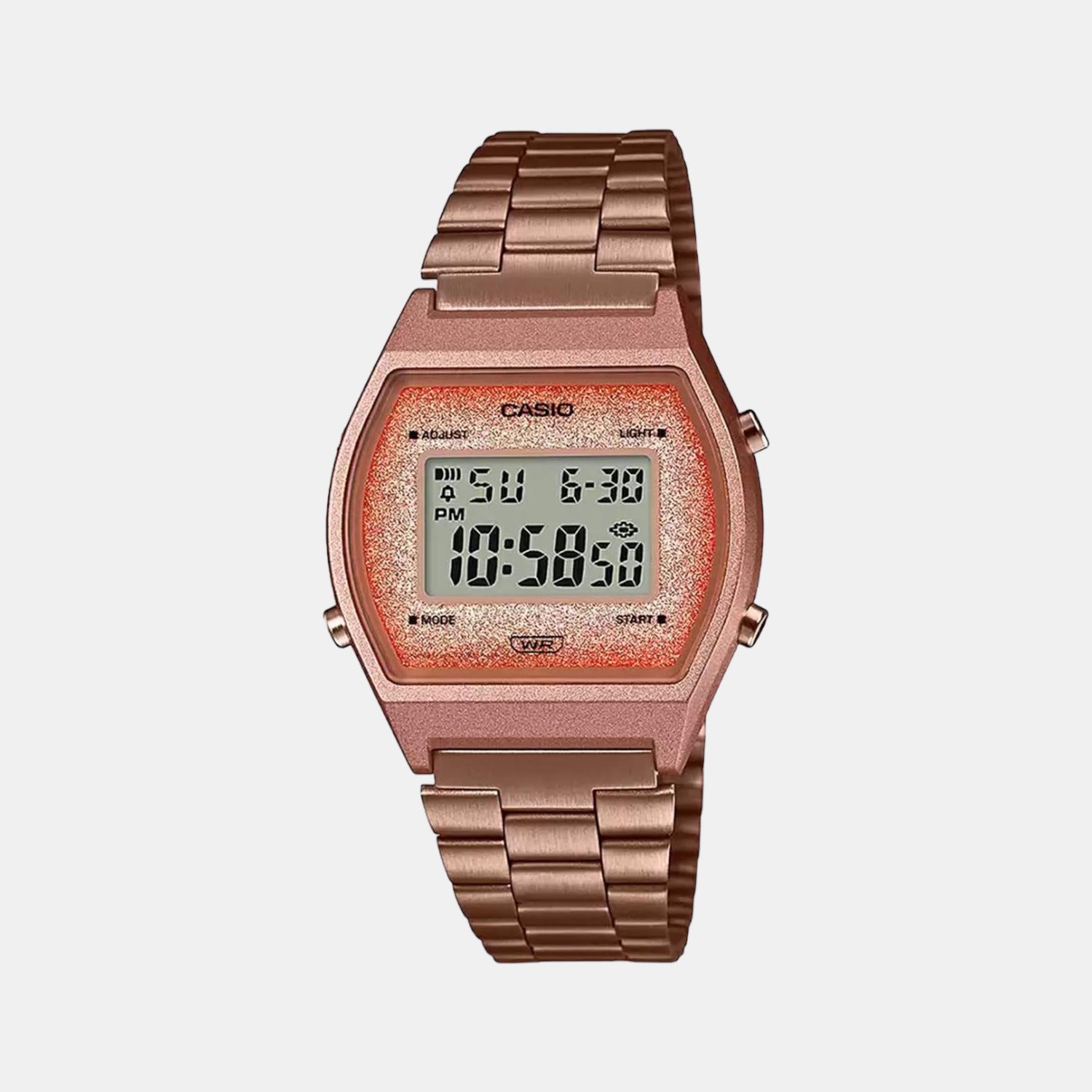 Casio Square Rose Gold Digital watch
