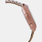 Casio Unisex Square Rose Gold watch