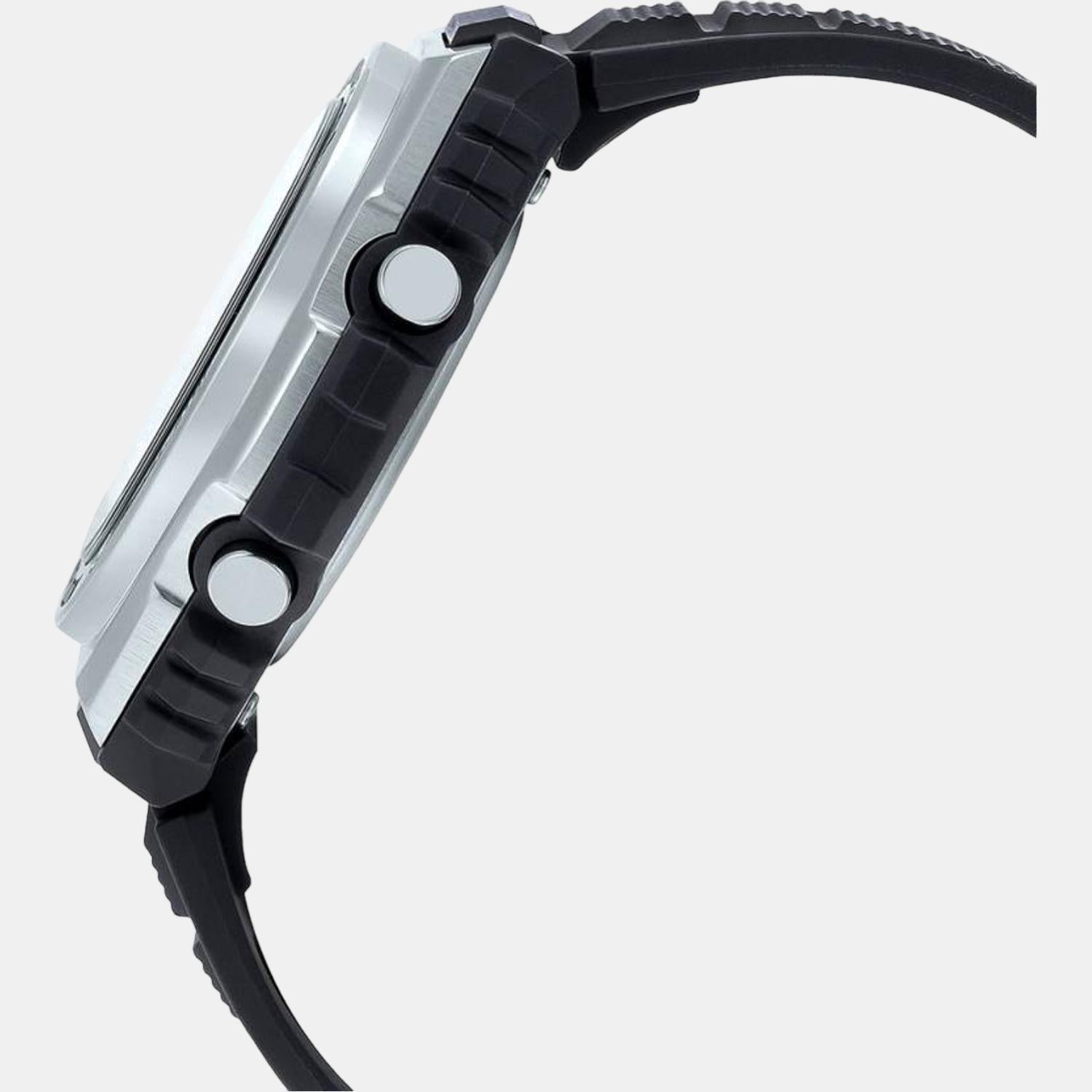 Casio Men Round Yellow watch