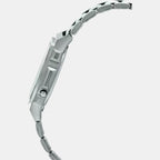 Casio Unisex Square Silver watch