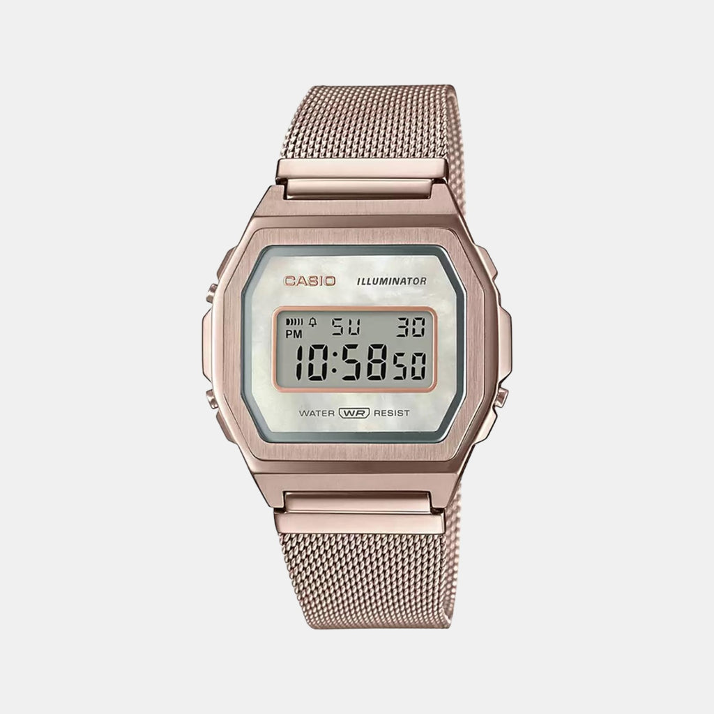 Casio Square Rose Gold Digital watch