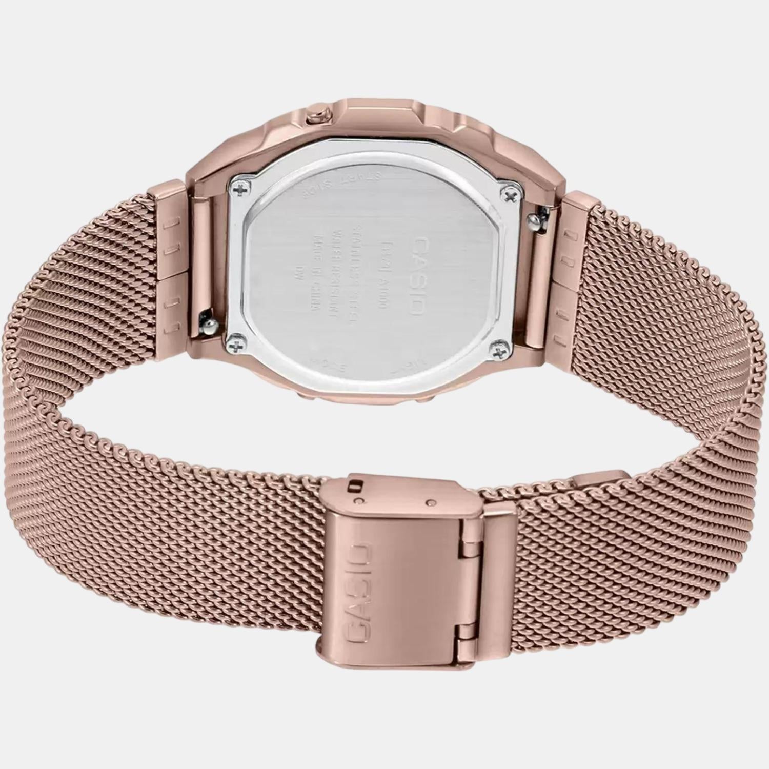 casio-stainless-steel-rose-gold-digital-unisex-watch-d195