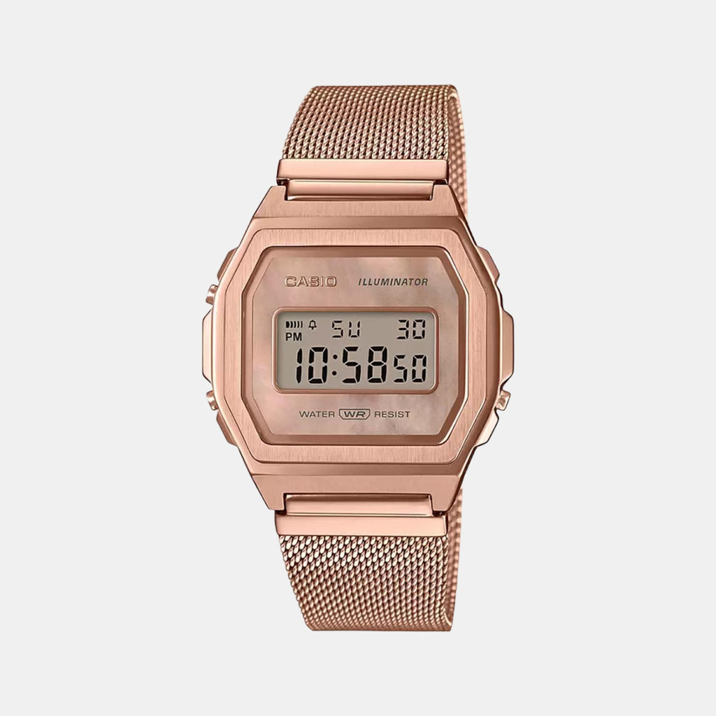Casio Square Rose Gold Digital watch