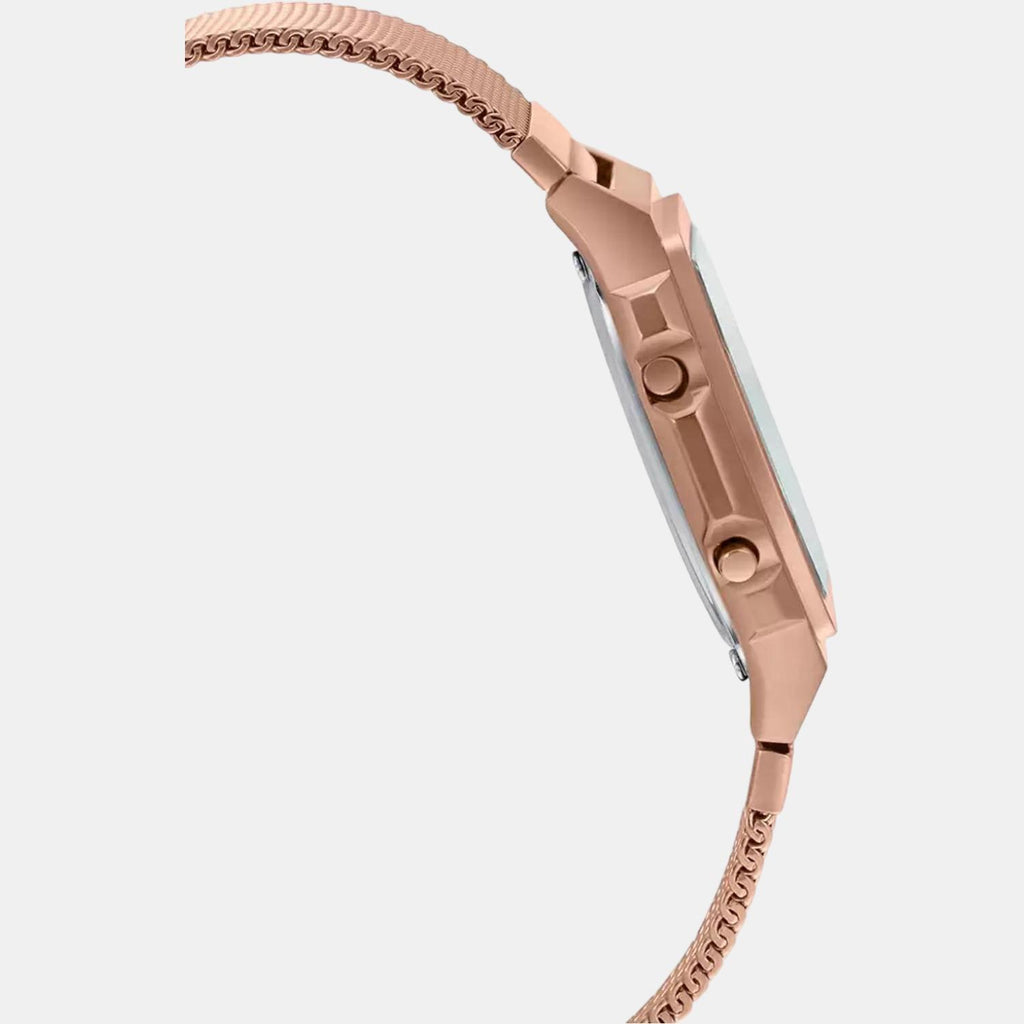 Casio Unisex Square Rose Gold watch