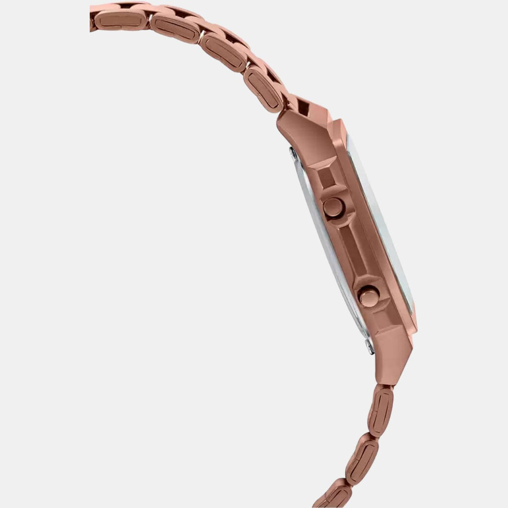 Casio Unisex Square Rose Gold watch