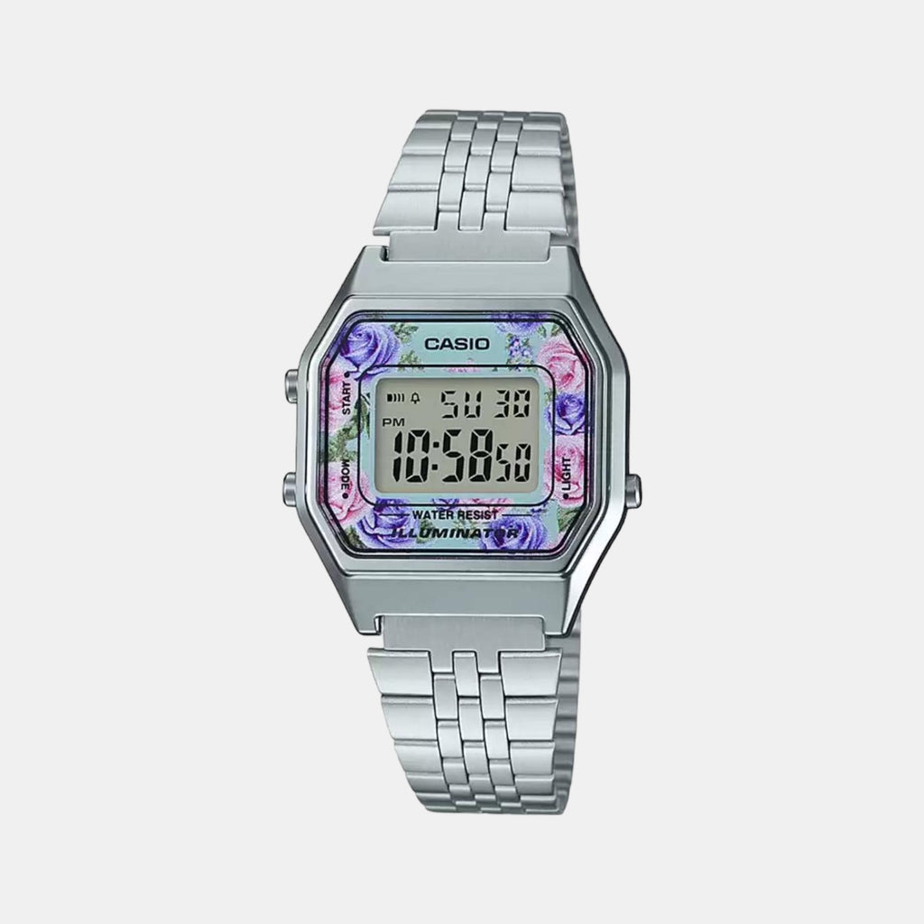 Vintage Female Digital Stainless Steel Watch D203