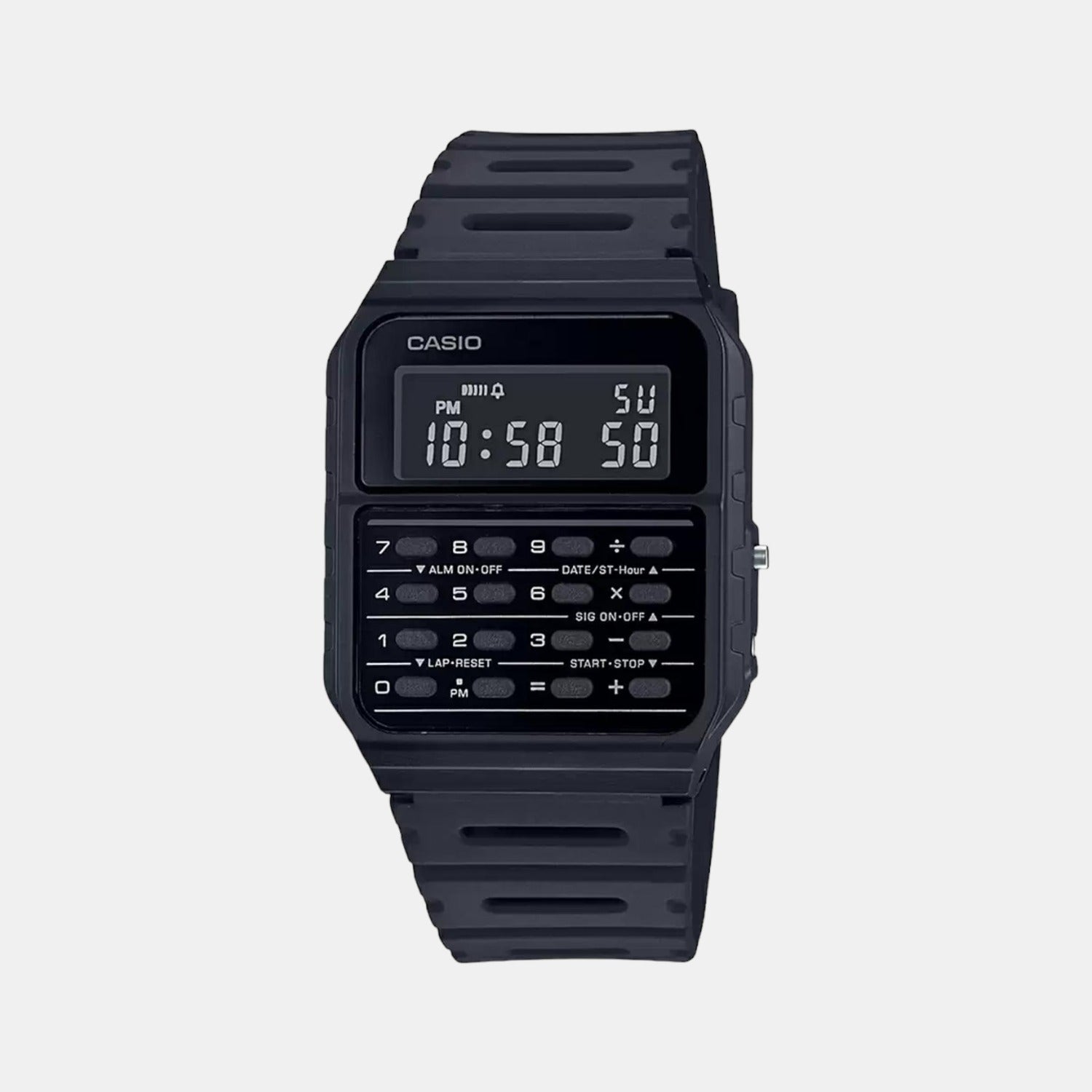 Casio Rectangular Black Digital watch