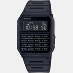 Casio Men Rectangular Black watch