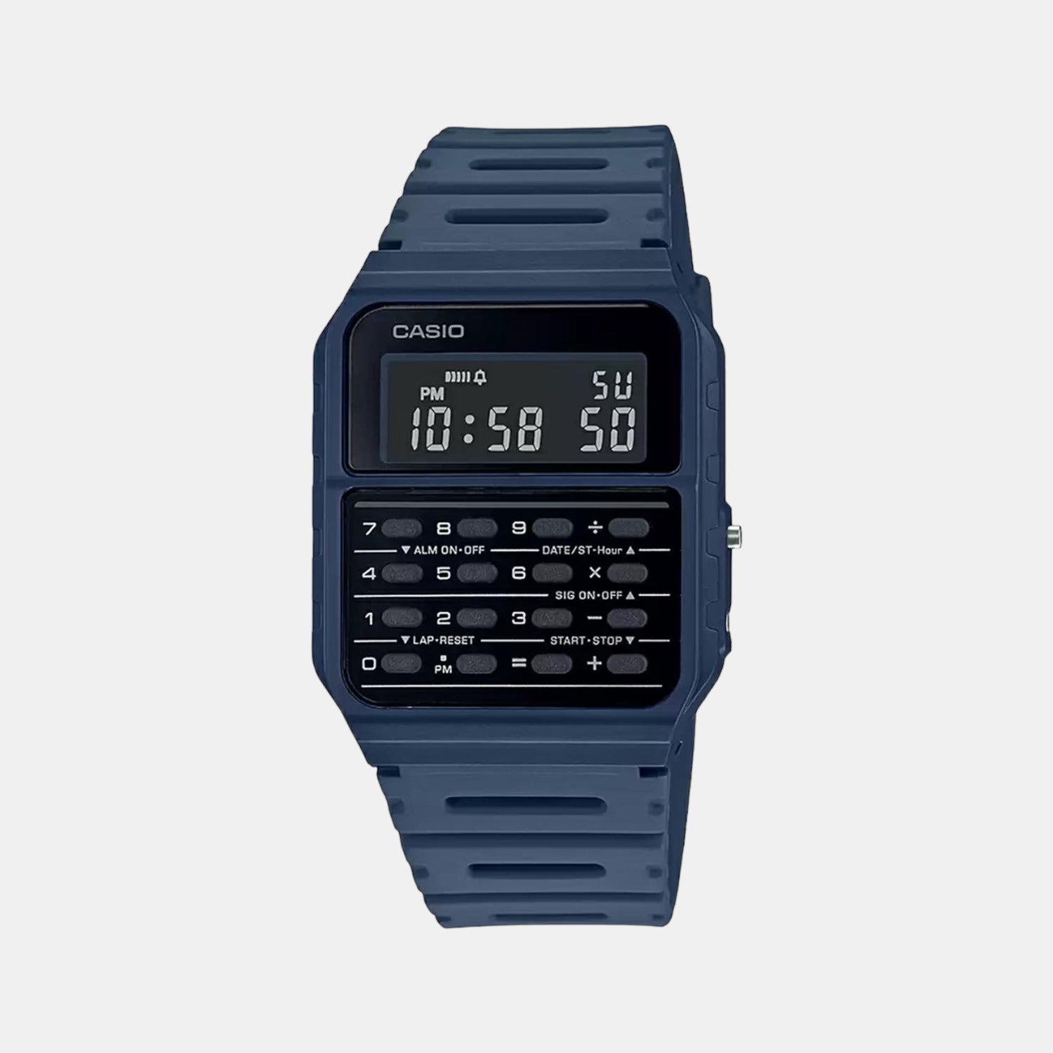 Casio Rectangular Black Digital watch