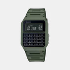 Casio Rectangular Black Digital watch