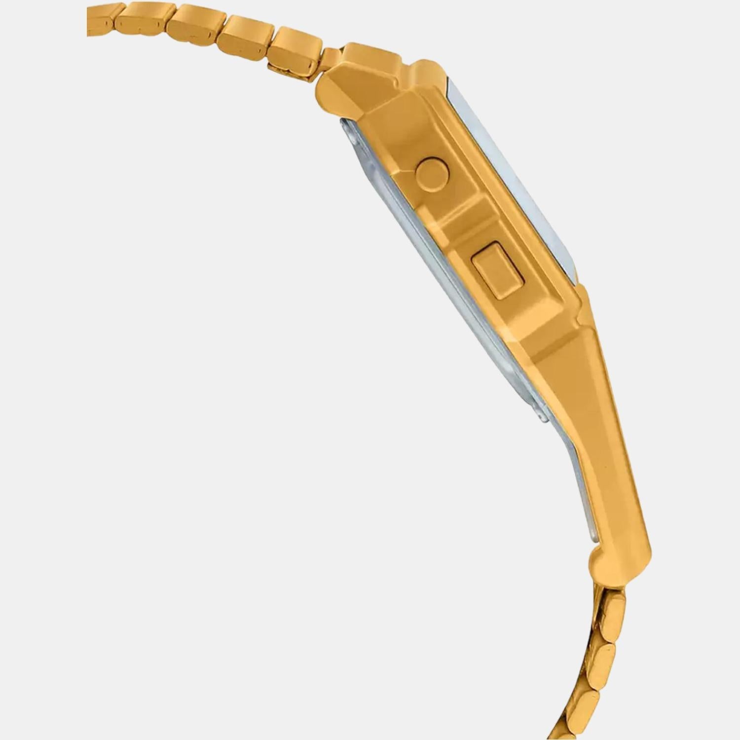 Casio Unisex Square Beige watch