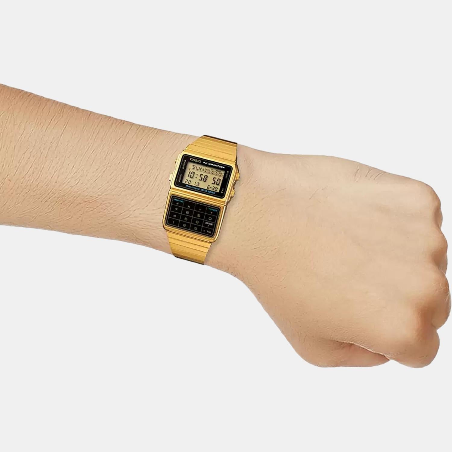 Casio Square Quartz Digital Unisex watch