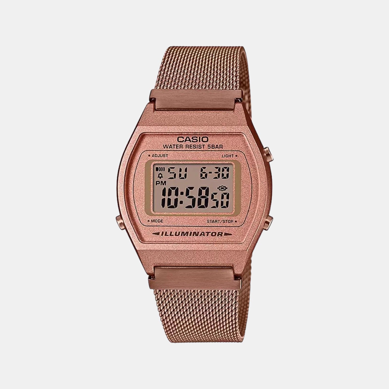Casio Square Rose Gold Digital watch