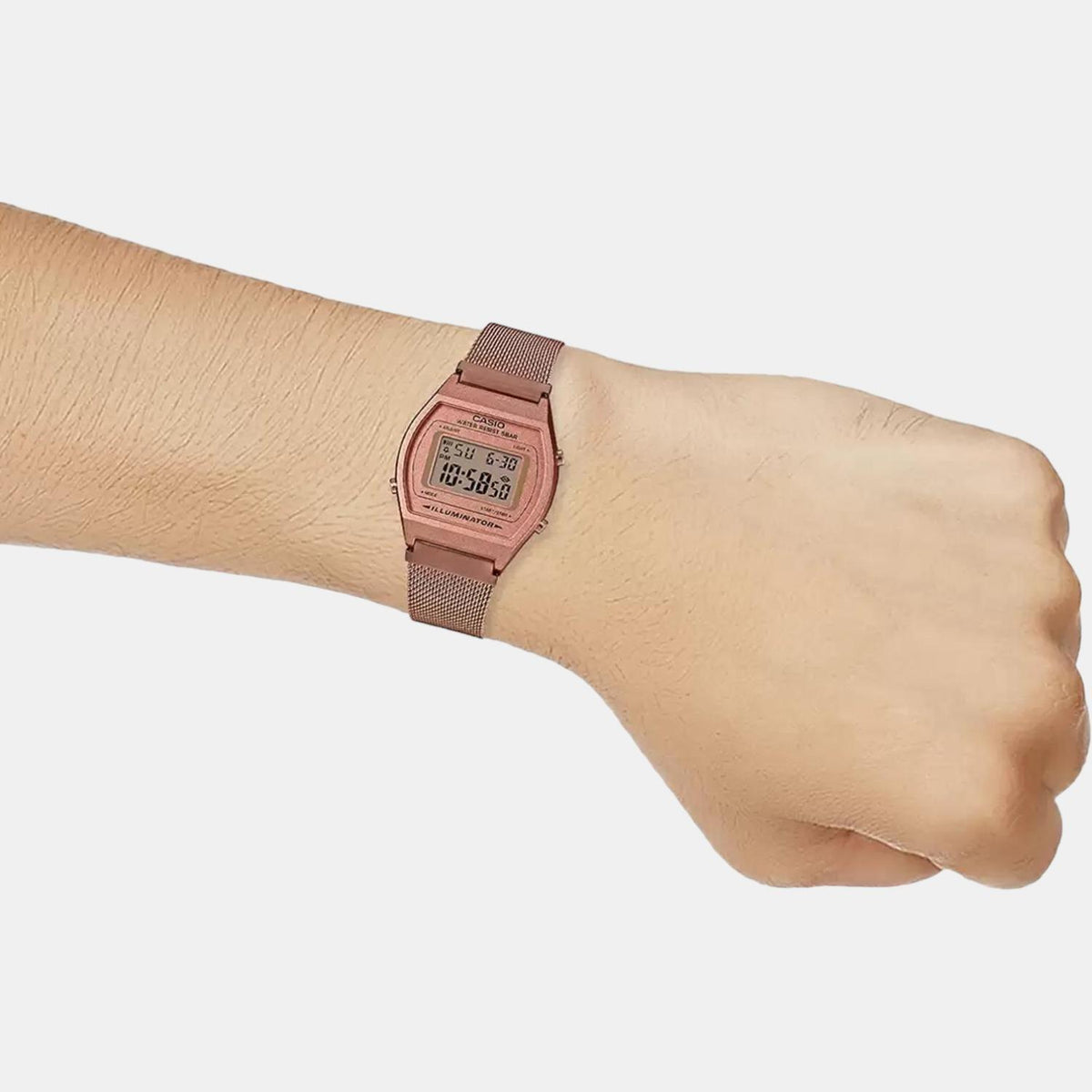 Casio 45 mm Rose Gold Quartz watch