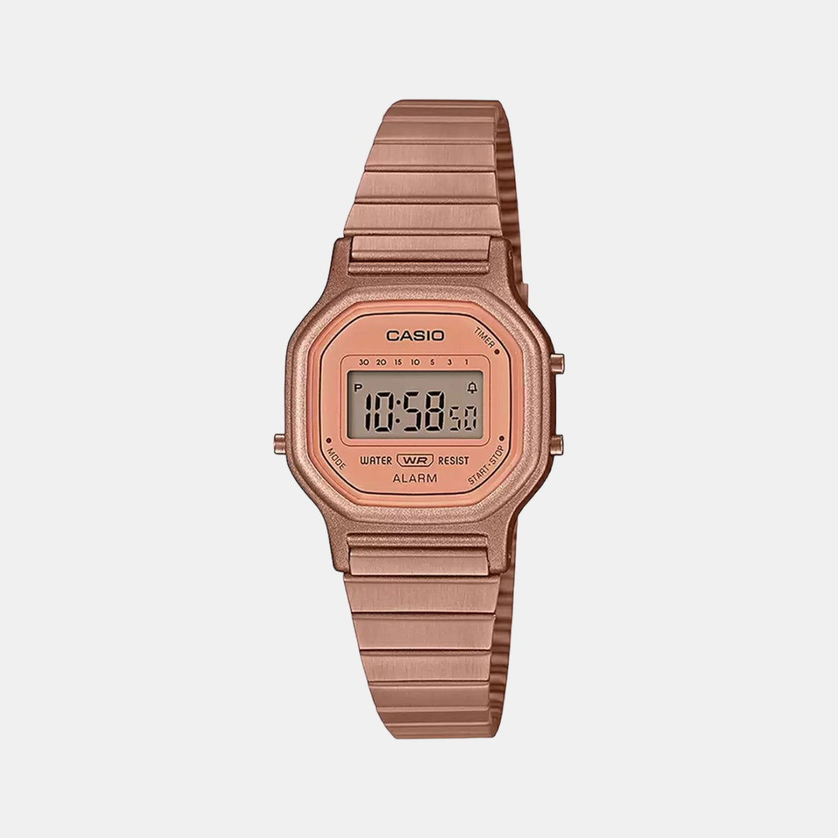 Vintage Female Digital Stainless Steel Watch D217
