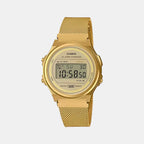 Casio Rectangular Gold Digital watch