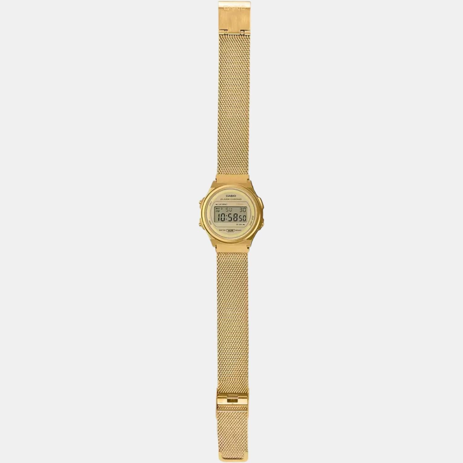 Casio Rectangular Quartz Digital Unisex watch