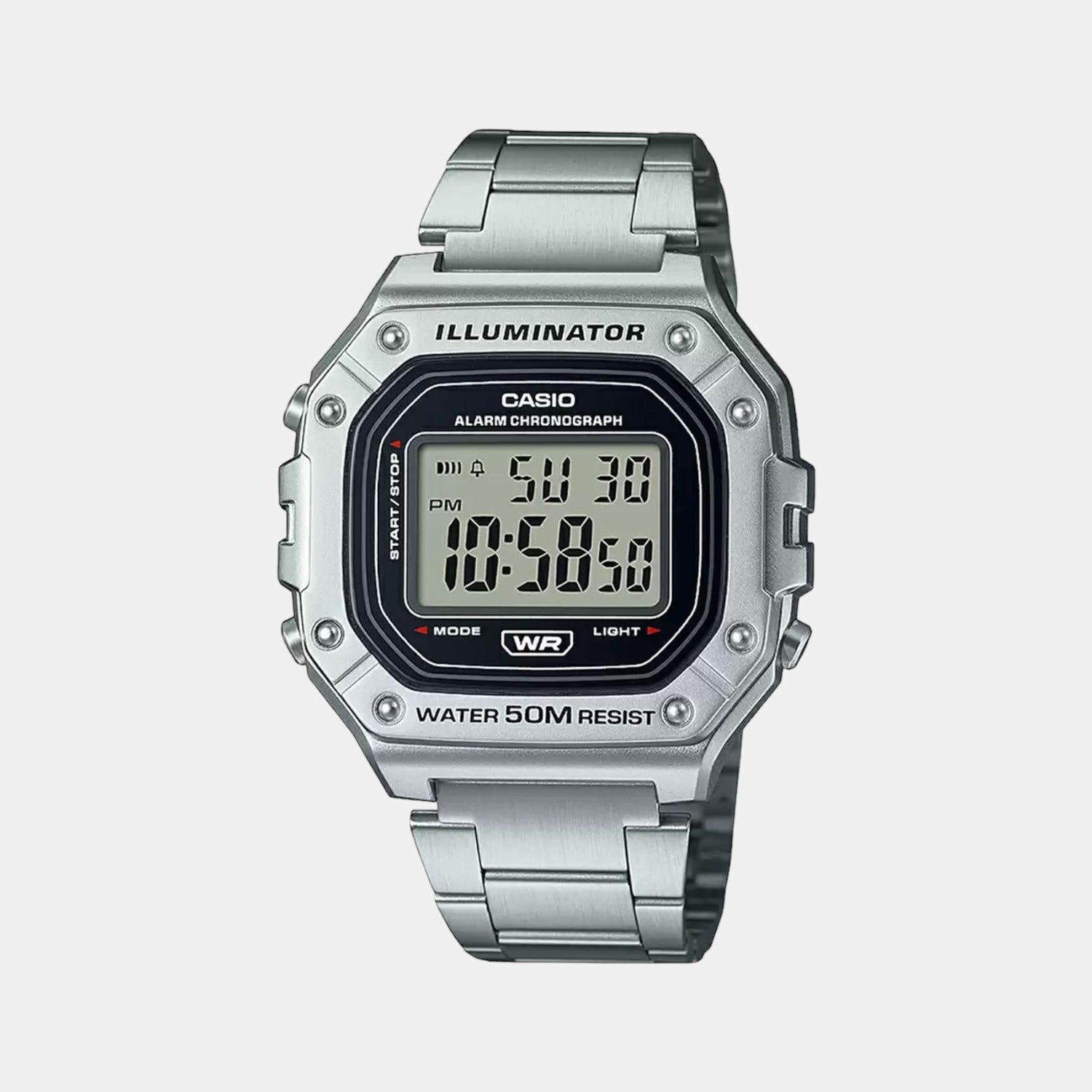 Casio Rectangular Black Digital watch