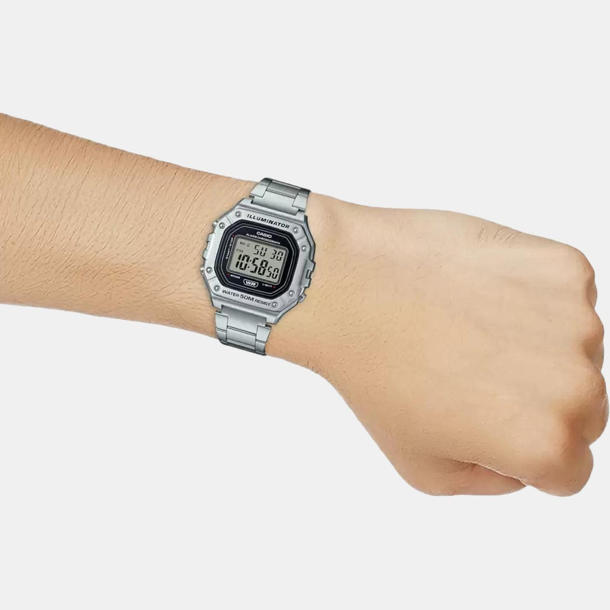 Casio Stainless Steel Black watch