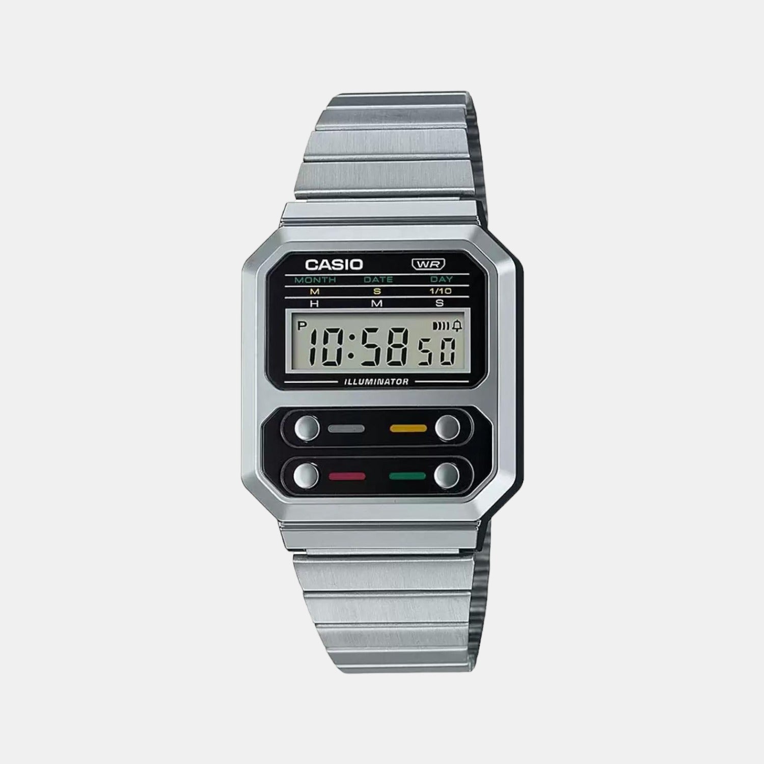 Casio Rectangular Black Digital watch